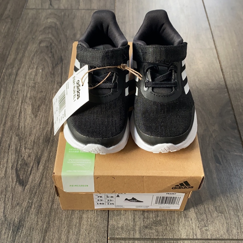 Adidas EQ21 toddler running shoes